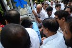 Sooraj Barjatya at Rajjat Barjatya funeral on 30th July 2016